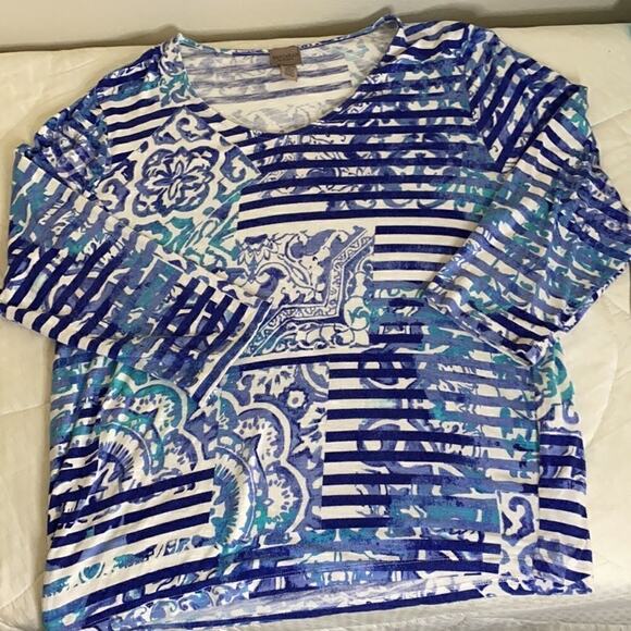 Easy wear by Chico’s size 2 which is a size 12. Please read full description - Picture 6 of 13